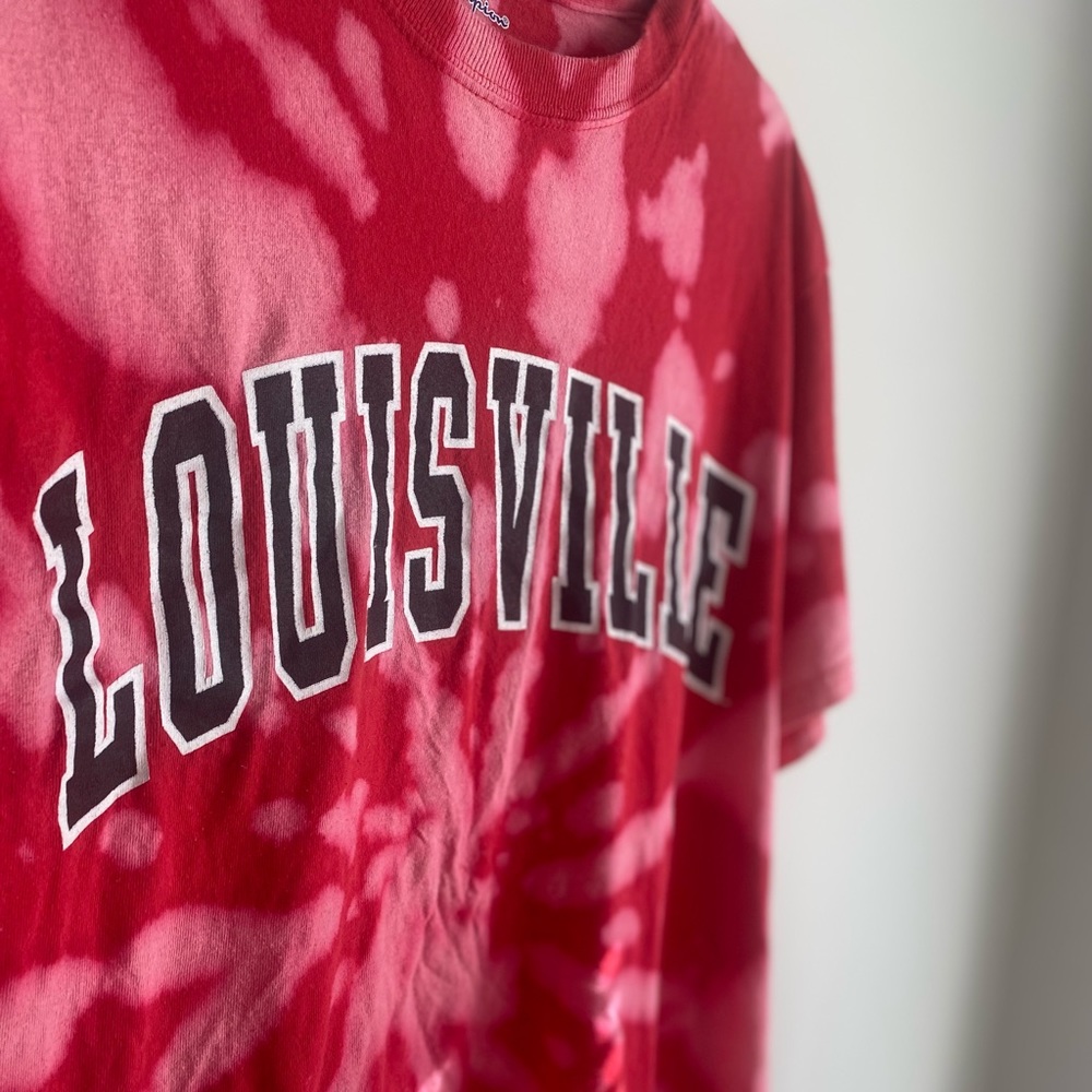 Louisville Bleach Dyed T Shirt